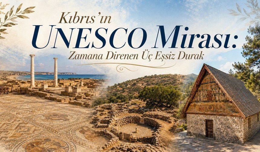 Kıbrıs’ın UNESCO Mirası: Zamana Direnen Üç Eşsiz Durak