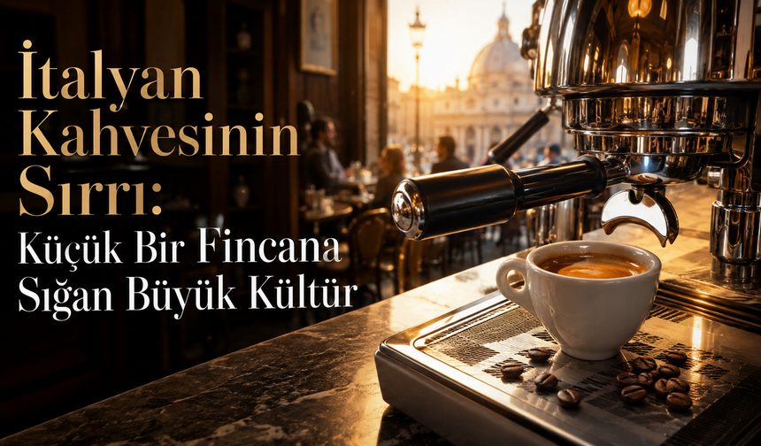 İtalyan Kahvesinin Sırrı: Küçük Bir Fincana Sığan Büyük Kültür