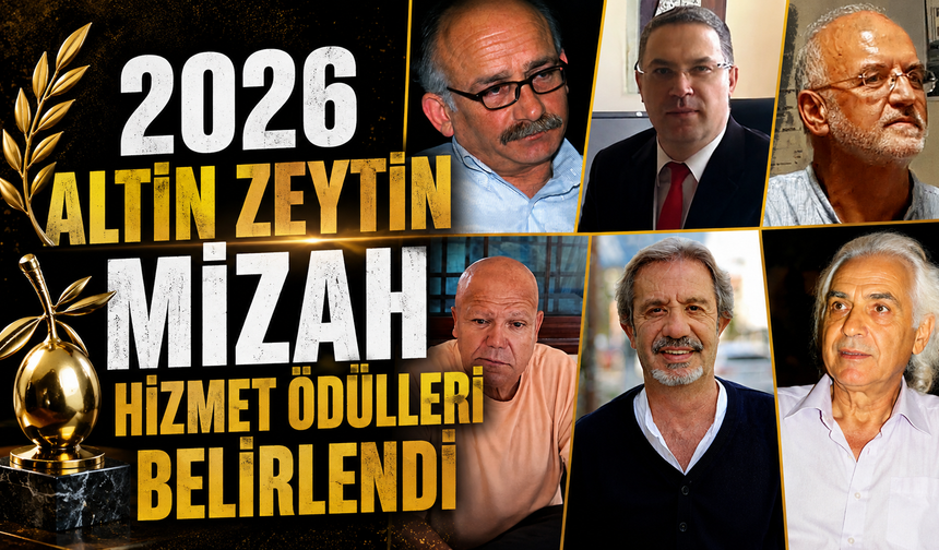 2026 Altın Zeytin Mizah Hizmet Ödülleri Belirlendi